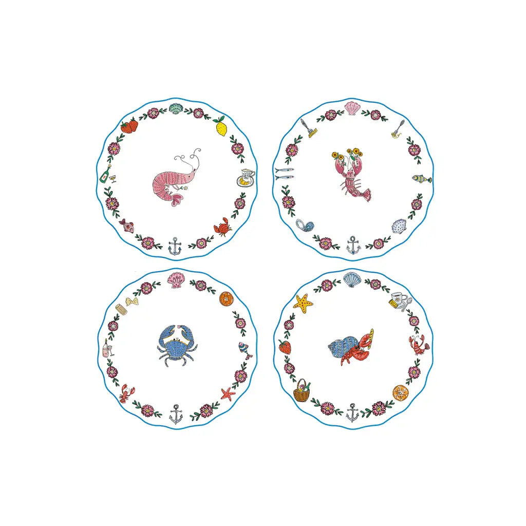 Assiette Crustacé