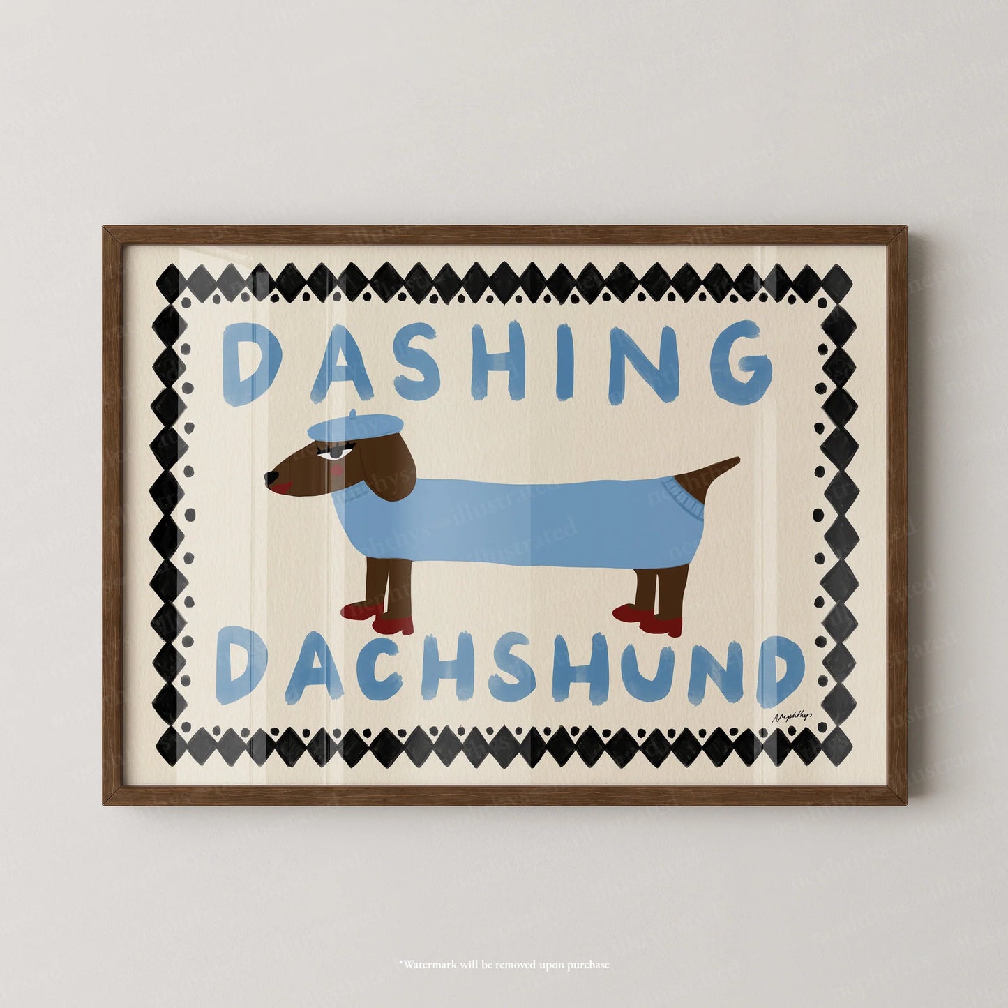 Dashing Dachshund