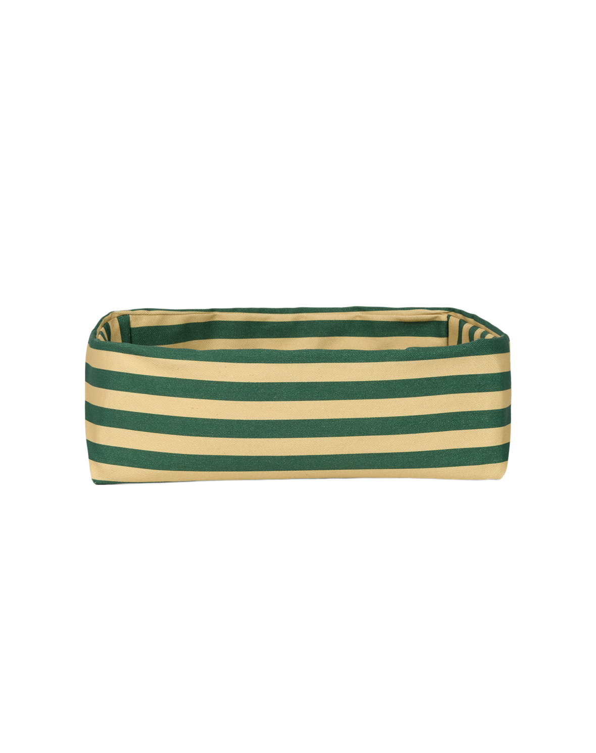 Panier à Pain Vert Rayure