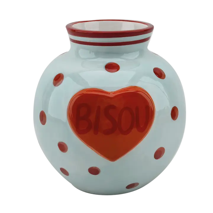 Vase Bleu Kiss