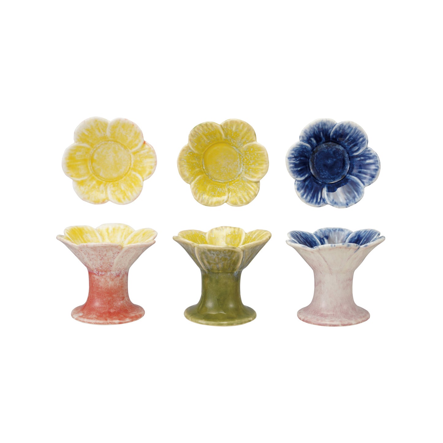 Porte-Bougie en Fleur