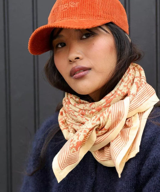 Foulard - Anjali Orange Brûlée
