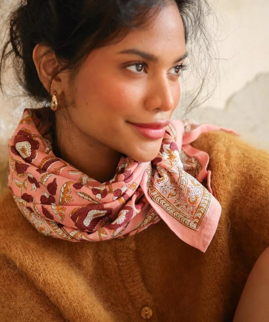Foulard - Jaya rose blush