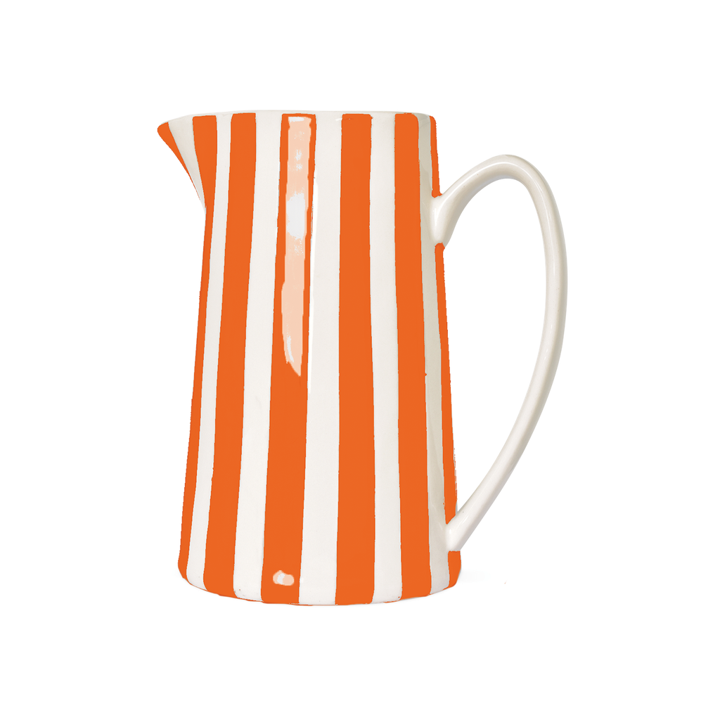 Pichet Rayure 1L orange