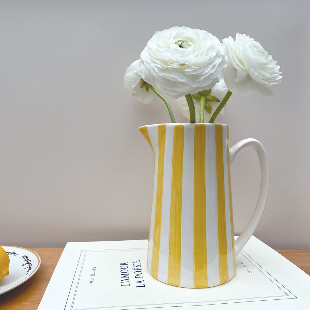 Pichet Rayure 1L yellow