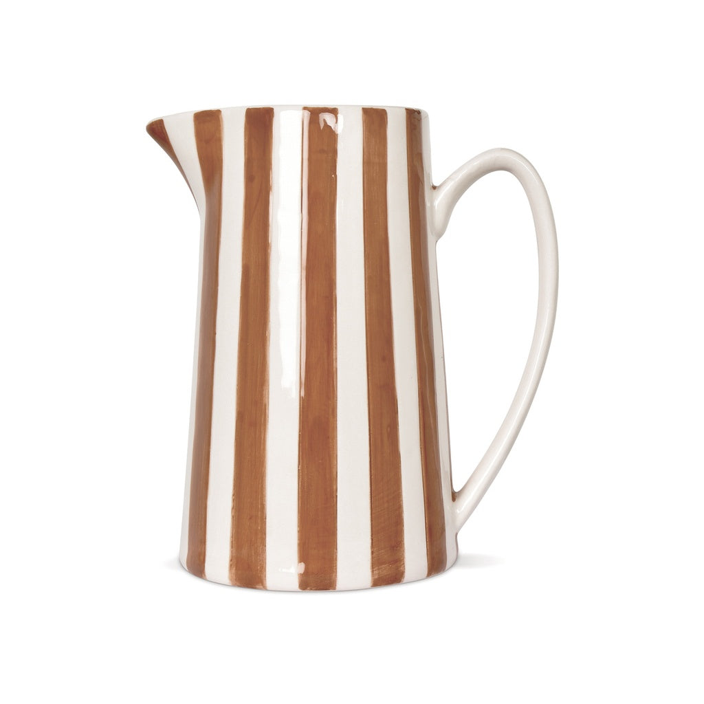 Pichet Rayure 1L marron