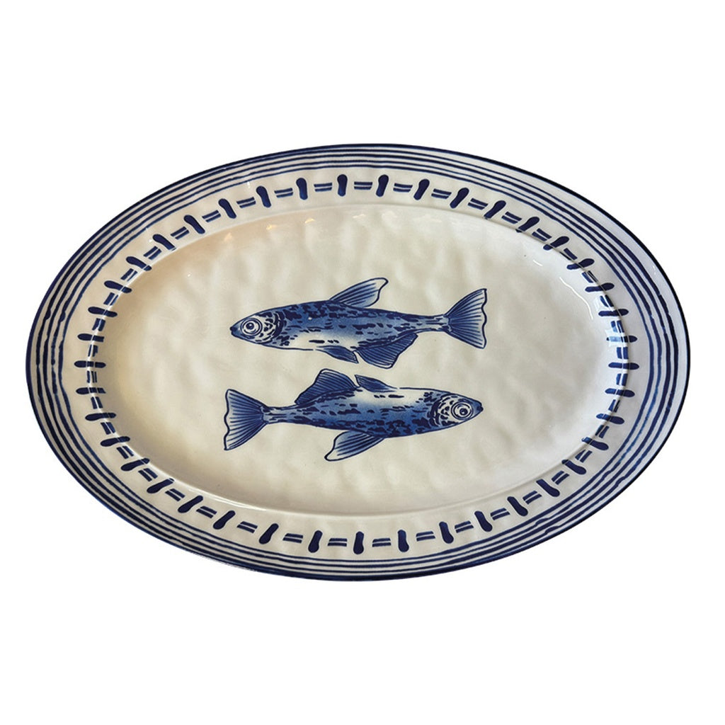 Plat Oval Poisson