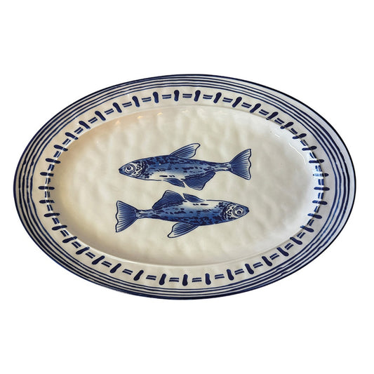 Plat Oval Poisson