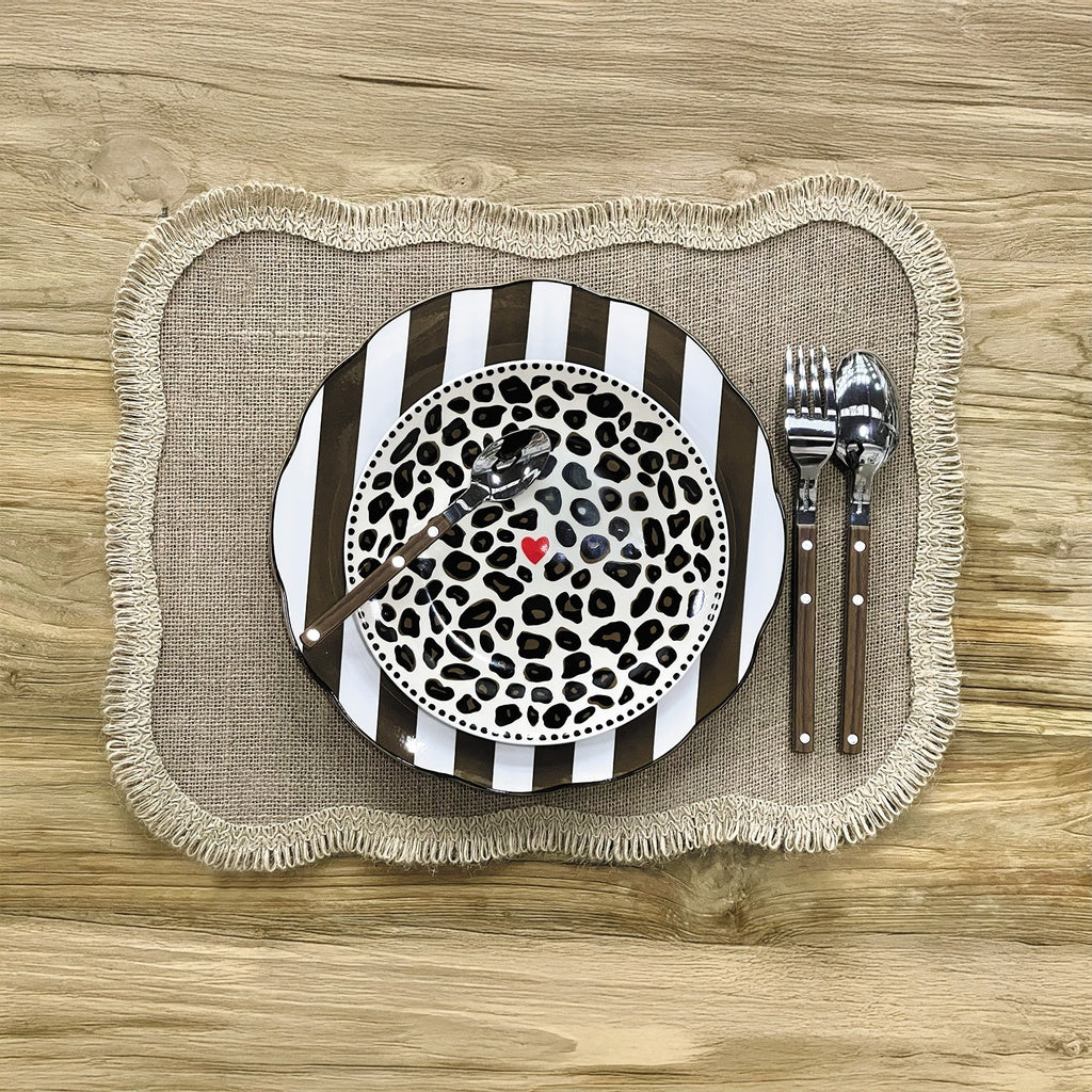 Assiette Léopard