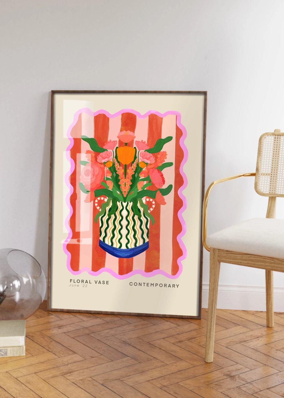 Floral Vase - ligne A4