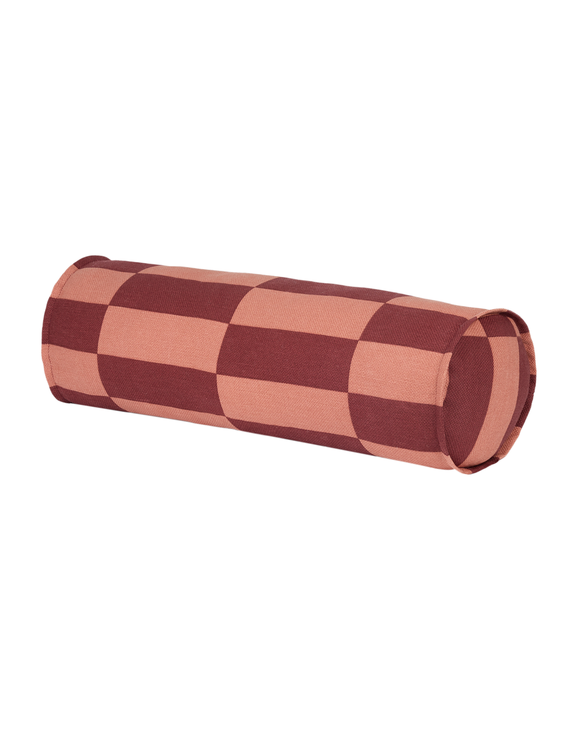 Coussin Cylindre Maroon Carrelage
