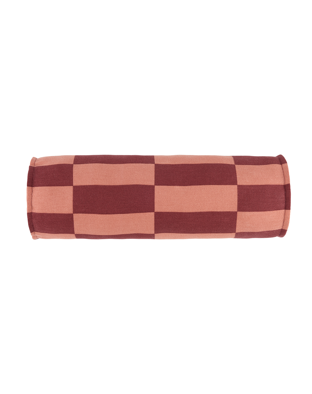Coussin Cylindre Maroon Carrelage