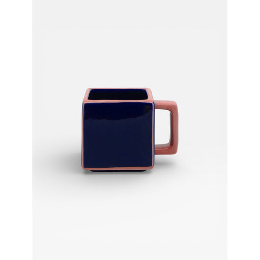 Tasse Tile Bleu/Rose