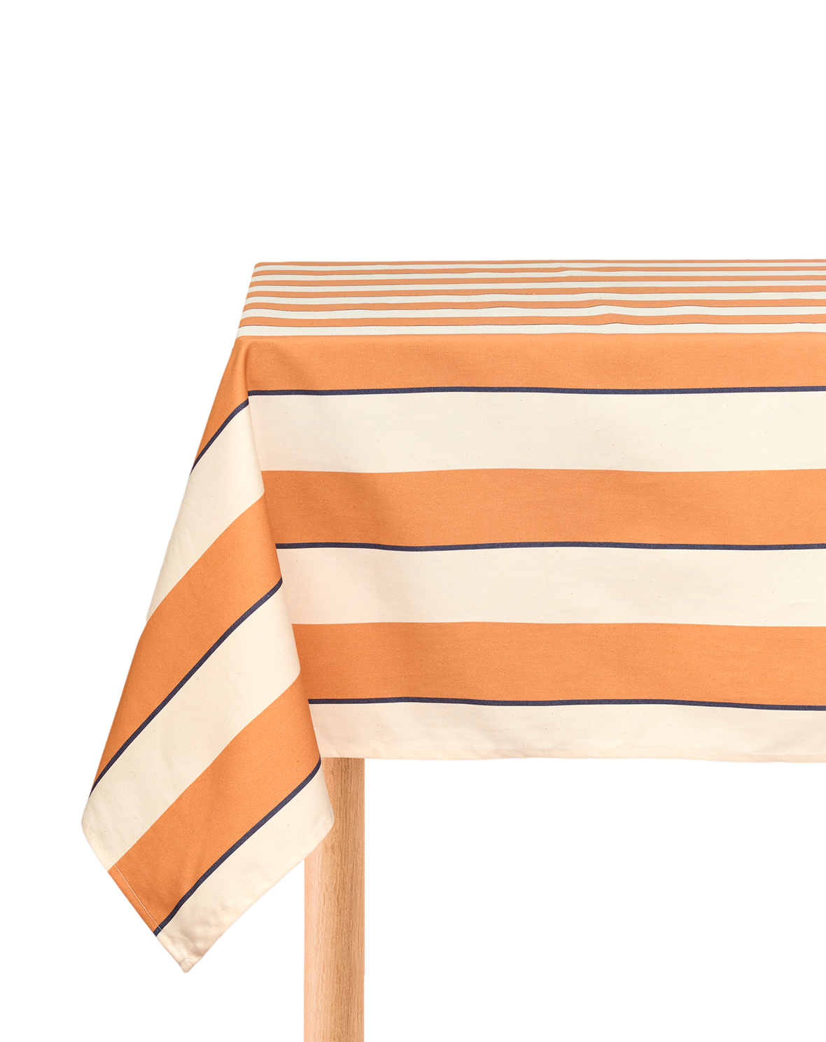 Nappe Sarga Orange Cabana Rayure