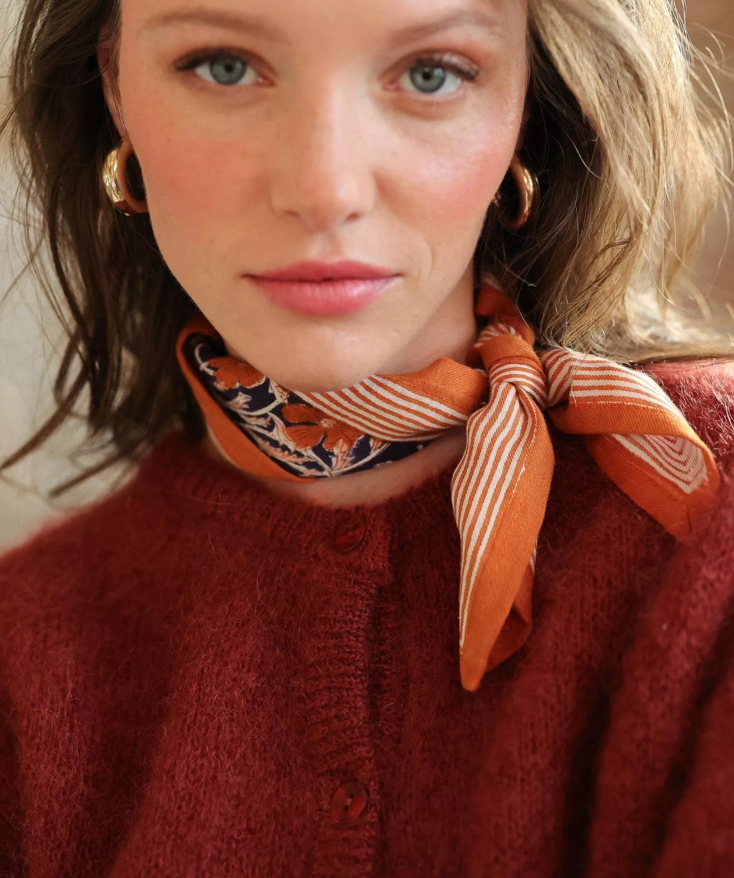 Petit Foulard - Pia Navy