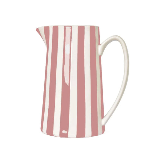 Pichet Rayure 1L Rose