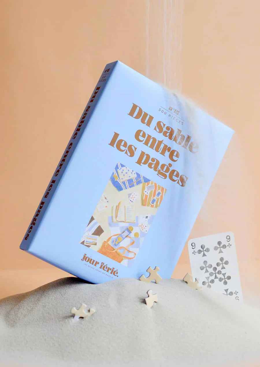 Jour Férié Puzzle Du sable entre les Pages