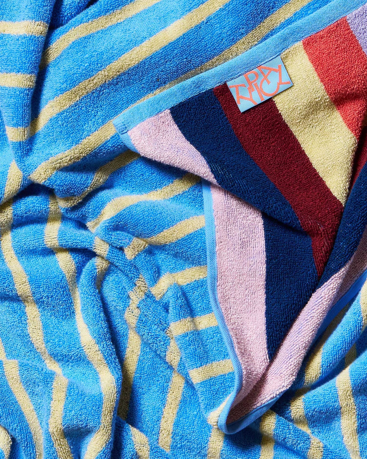 Serviette de Main Stripe with B Side - Multi-coleur (Set de 2)