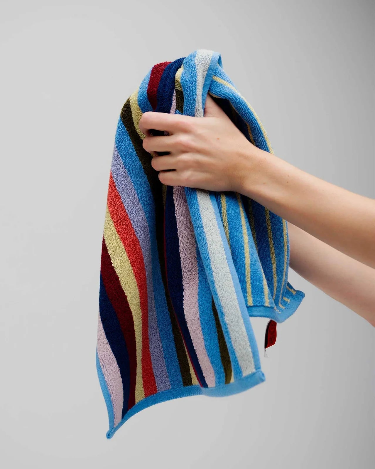 Serviette de Main Stripe with B Side - Multi-coleur (Set de 2)