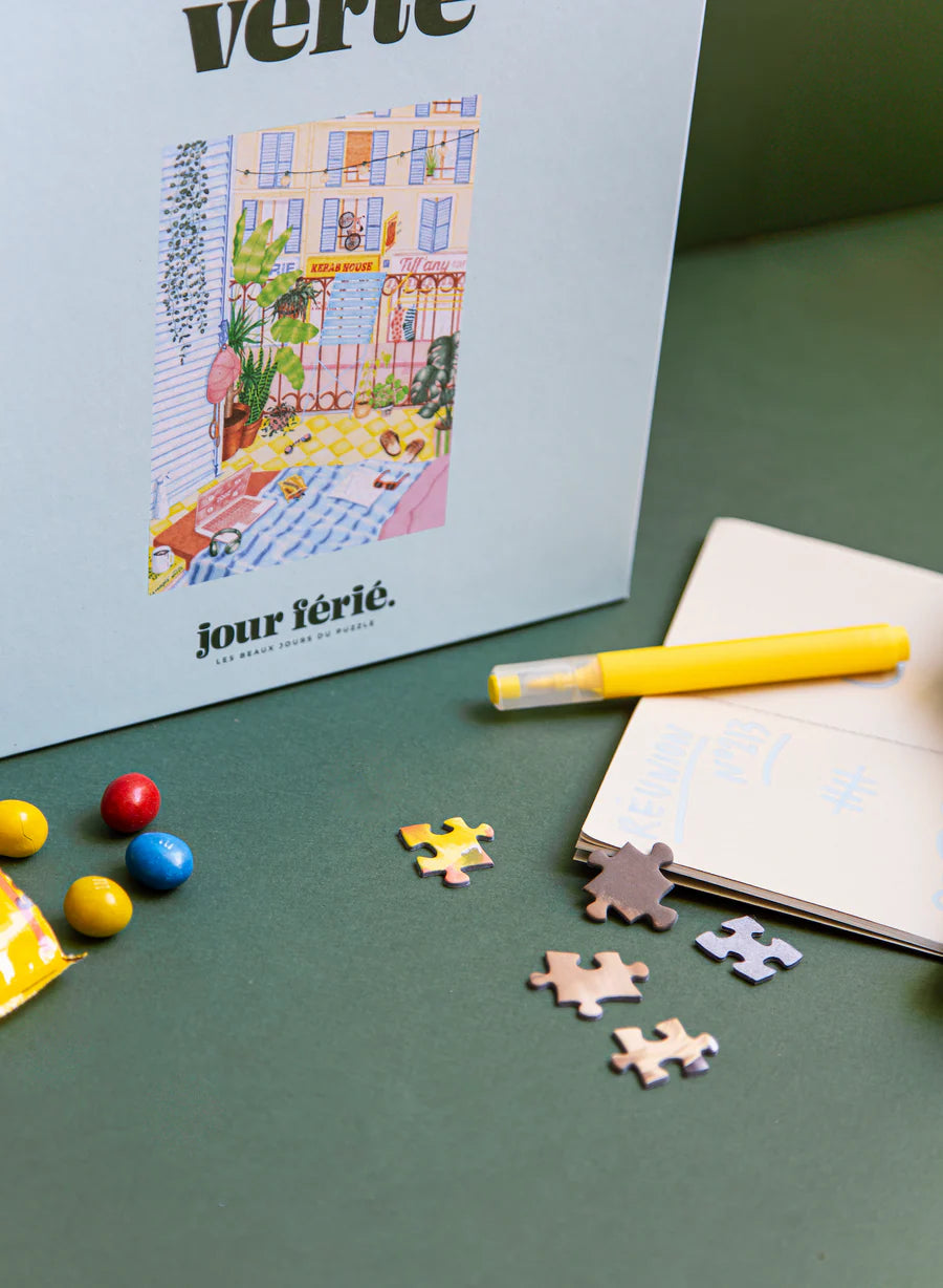 Jour Férié Puzzle La classe Verte