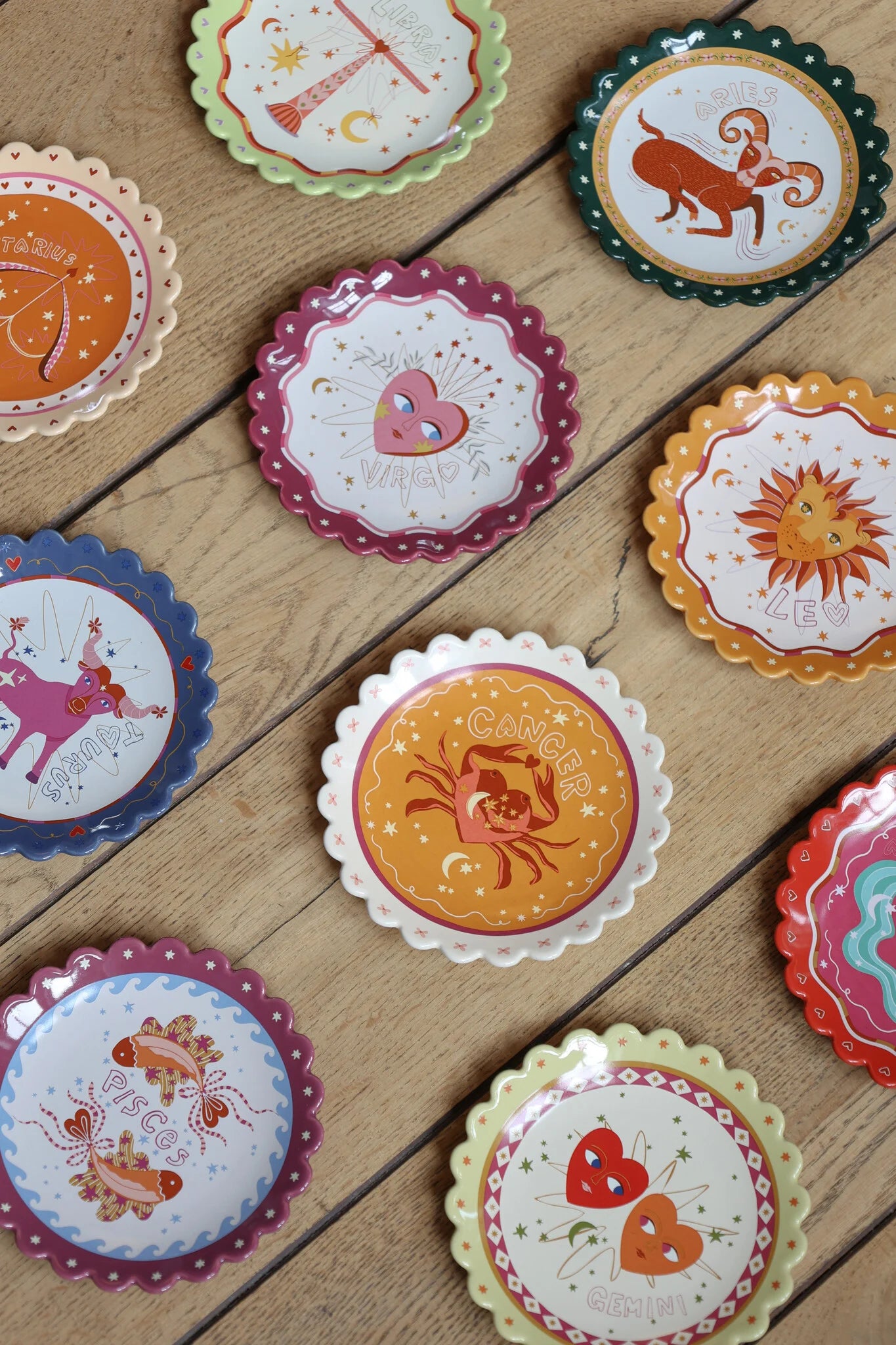 Assiette Zodiaque